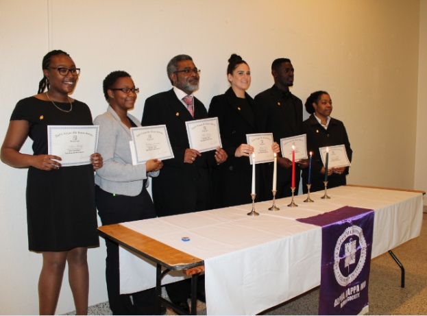 Alpha Kappa Mu welcomes its newest SAU inductees