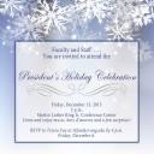 President’s Holiday Celebration